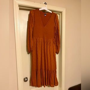 Fall MIDI Old Navy dress